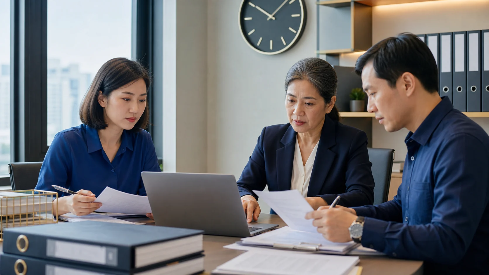 ฝ่าย HR และ Payroll ตรวจสอบคำขอและเวลาทำงานล่วงเวลา